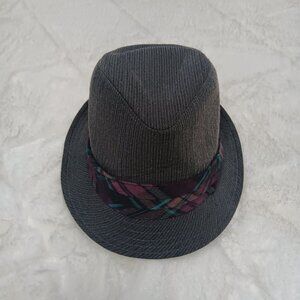 Womens gray fedora size M